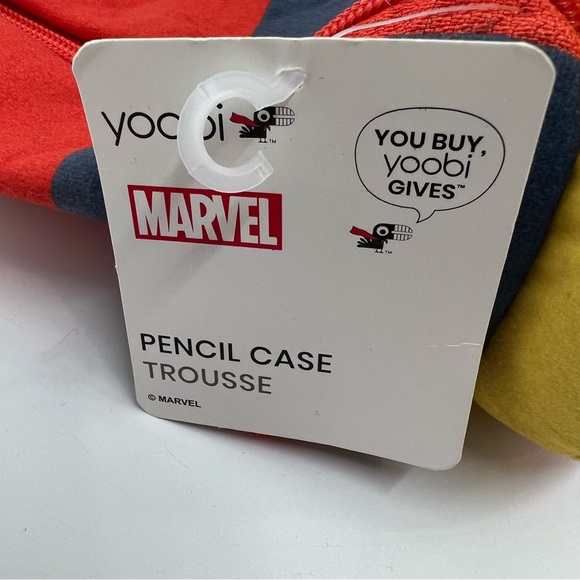 NWT Marvel X Yoobi Captain Marvel Pencil Case - Picture 2 of 4
